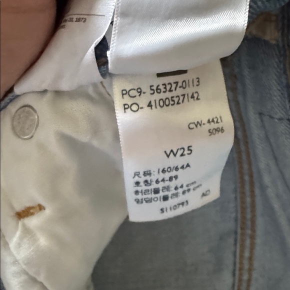 Light Blue Denim Women Shorts - Picture 4 of 4